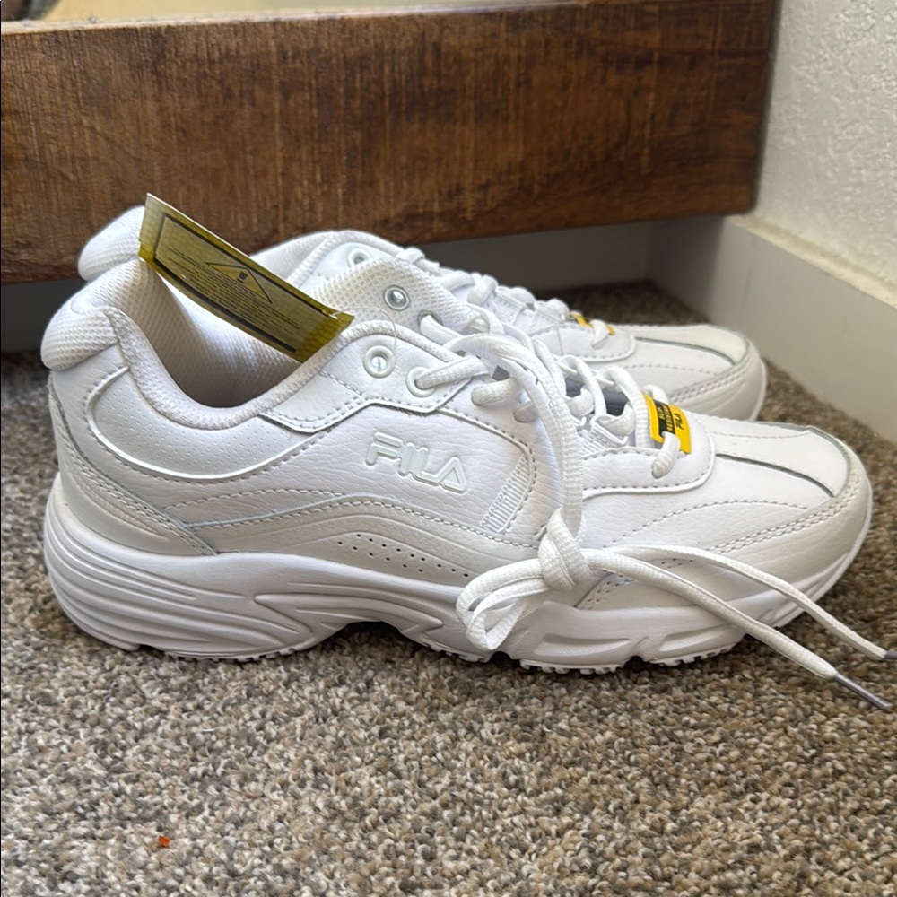 Fila White Athletic Sneakers